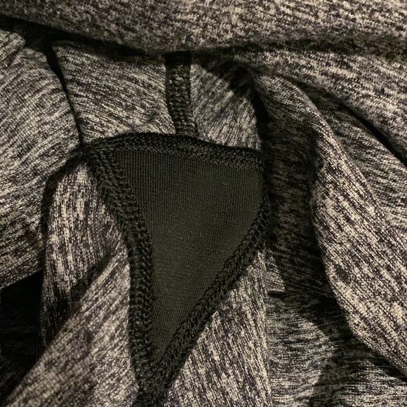 Lululemon Wunder Under Heathered Black & Grey Low-Rise leggings - size 4 - Picture 14 of 16